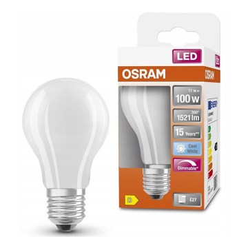 Dimbare LED Lamp RETROFIT A60 E27/11W/230V 4000K - Osram