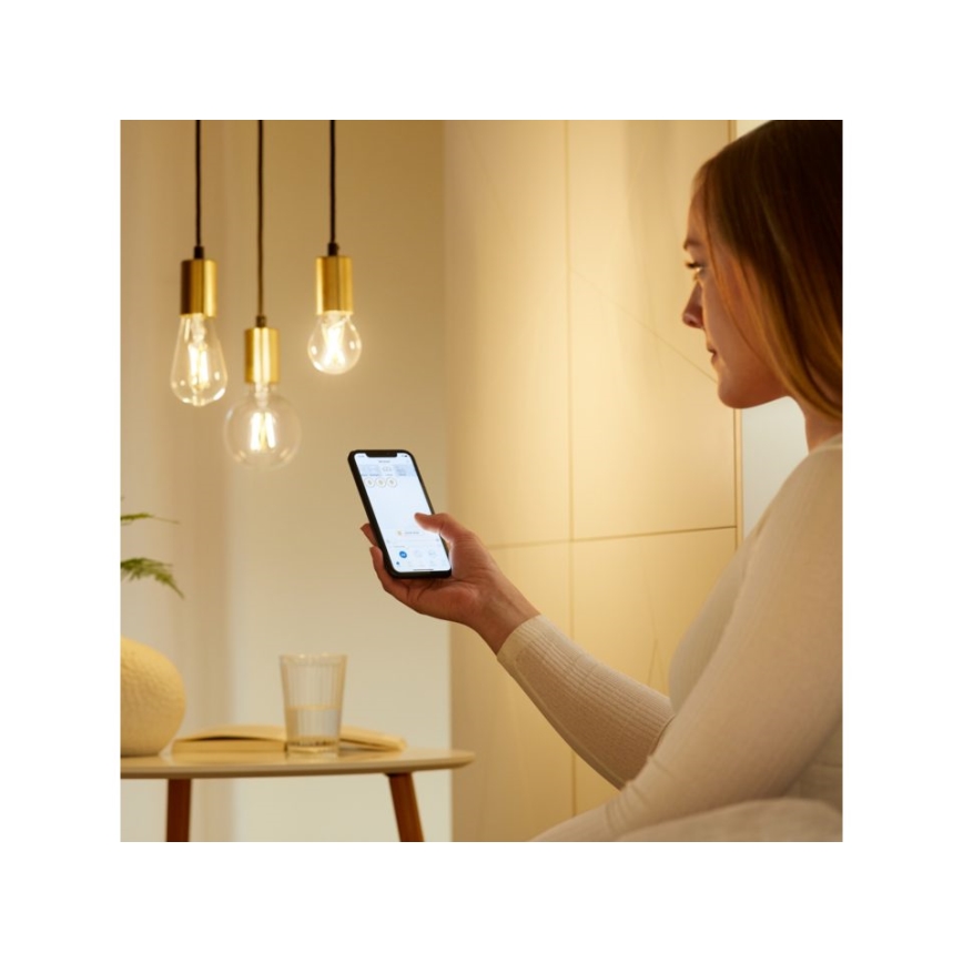 Dimbare LED Lamp FILAMENT ST64 E27/6,7W/230V 2700-6500K CRI 90 Wi-Fi - WiZ