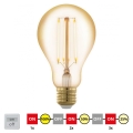 Dimbare LED Lamp VINTAGE A75 E27/4W/230V 2200K - STEPDIMMING - Eglo 12858
