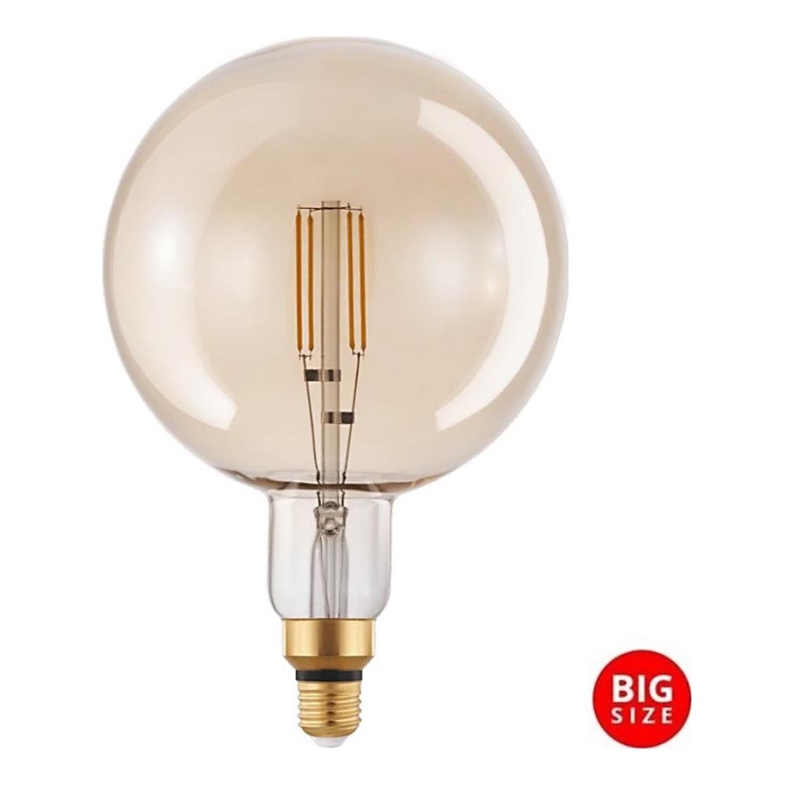 Dimbare LED Lamp VINTAGE G200 E27/4W/230V 2200K - Eglo 12593