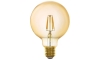 Dimbare LED Lamp VINTAGE G95 E27/5,5W/230V 2200K - Eglo 33834