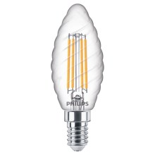 Dimbare LED Lamp VINTAGE Philips E14/4,5W/230V 4000K