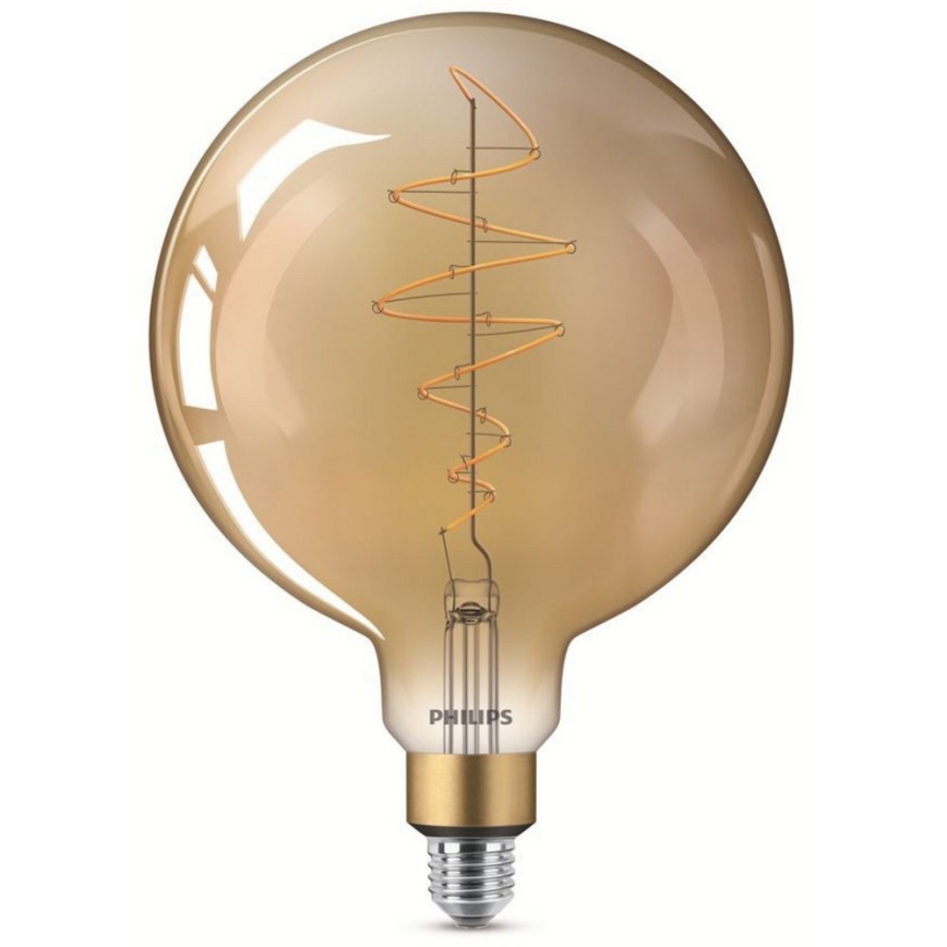 Dimbare LED Lamp VINTAGE Philips G200 E27/7W/230V 2000K