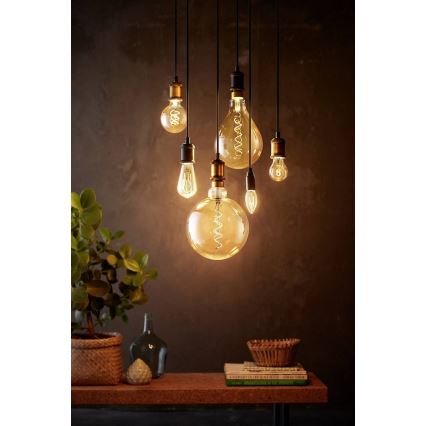 Dimbare LED Lamp VINTAGE Philips G200 E27/7W/230V 2000K