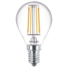 Dimbare LED Lamp VINTAGE Philips P45 E14/4,5W/230V 4000K