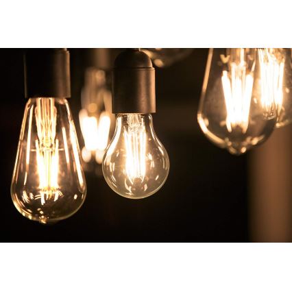 Dimbare LED Lamp VINTAGE Philips ST64 E27/4,5W/230V 1800K