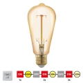 Dimbare LED Lamp VINTAGE ST64 E27/4W/230V 2200K - STEPDIMMING - Eglo 12863