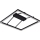 Dimbare LED-opbouwluchter LED/55W/230V 3000-6500K + afstandsbediening