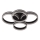 Dimbare LED-opbouwplafondlamp LED/150W/230V 3000-6500K + afstandsbediening
