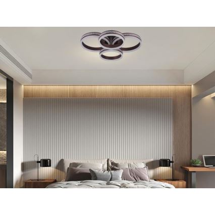 Dimbare LED-opbouwplafondlamp LED/150W/230V 3000-6500K + afstandsbediening