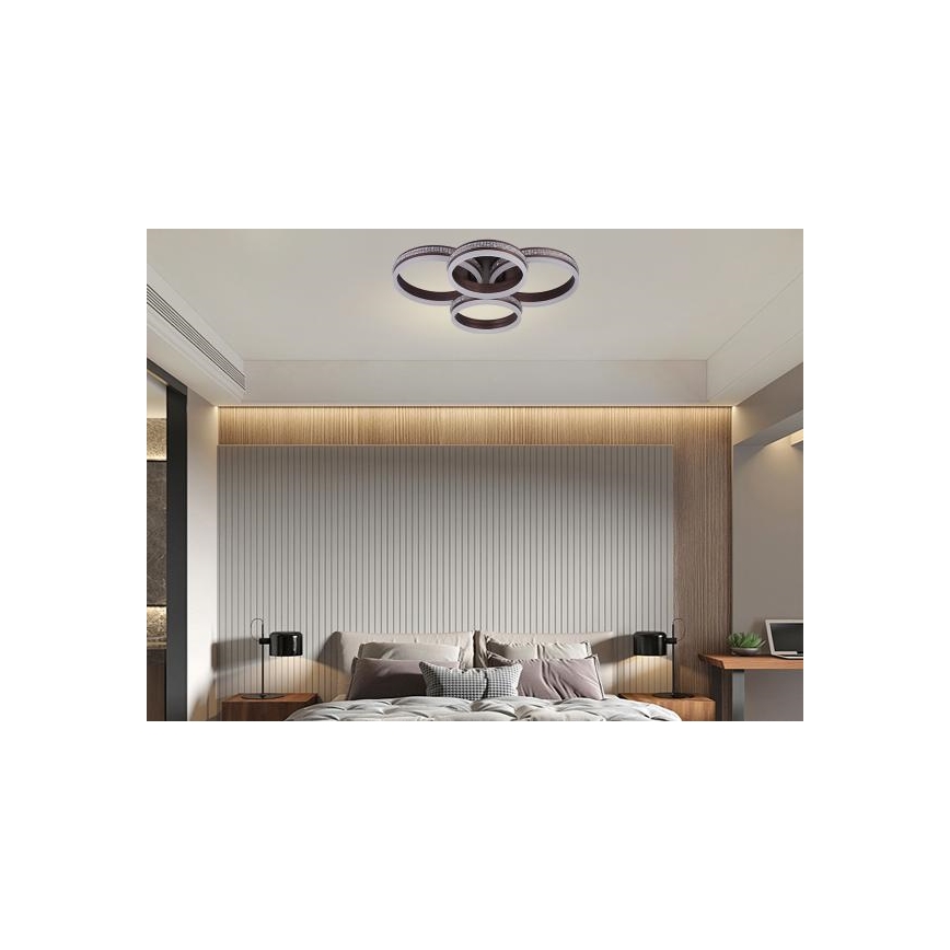 Dimbare LED-opbouwplafondlamp LED/150W/230V 3000-6500K + afstandsbediening