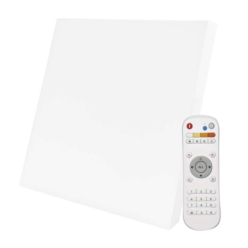 Dimbare LED Plafond Lamp LED/36W/230V + afstandsbediening vierkant
