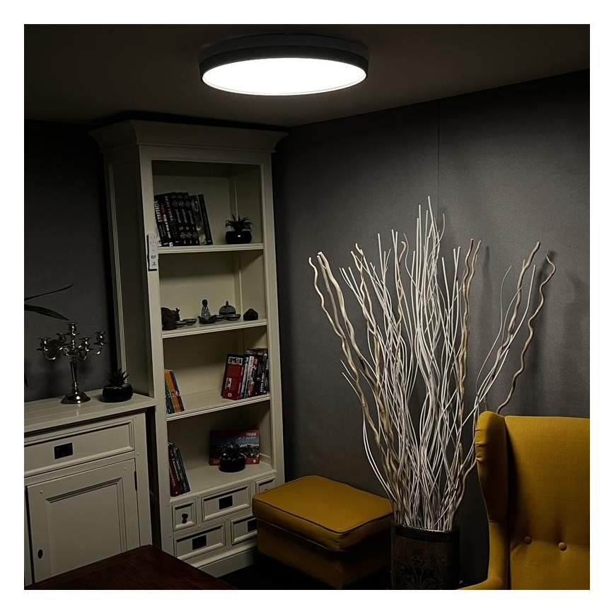 Dimbare LED Plafond Lamp LED/48W/230V 2700-6500K Wi-Fi Tuya + afstandsbediening