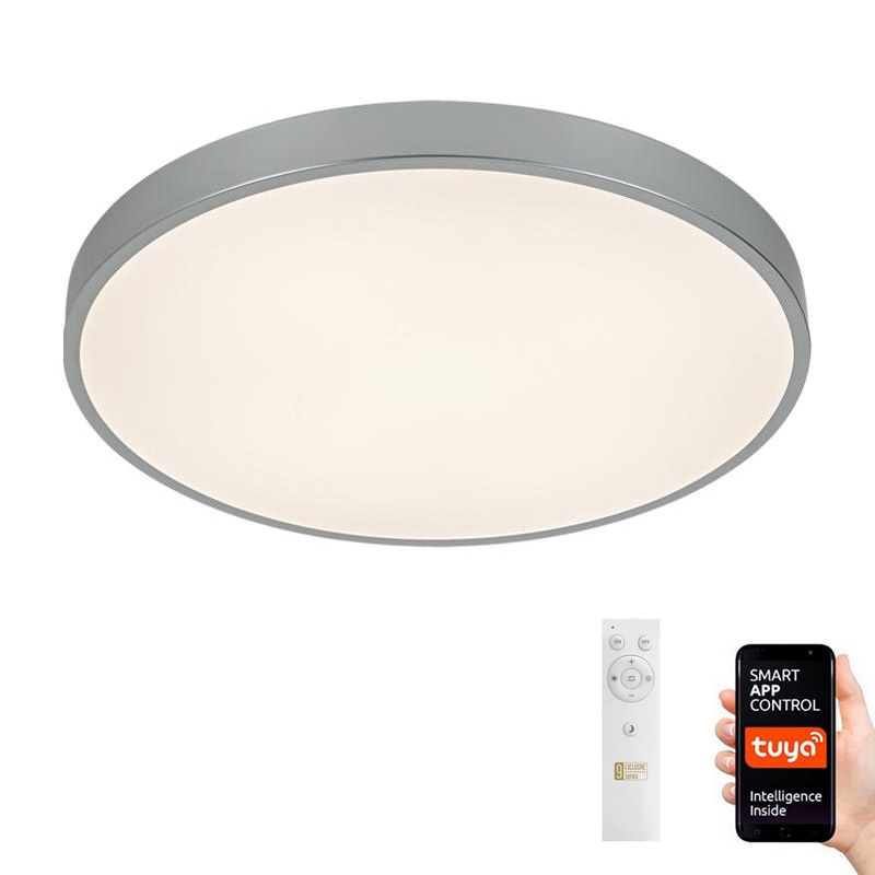 Dimbare LED Plafond Lamp LED/48W/230V 2700-6500K Wi-Fi Tuya + afstandsbediening