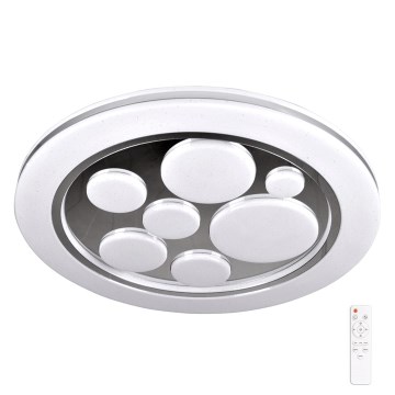 Dimbare LED Plafond Lamp PLANET LED/72W/230V d. 48 cm 3000-6500K + afstandsbediening