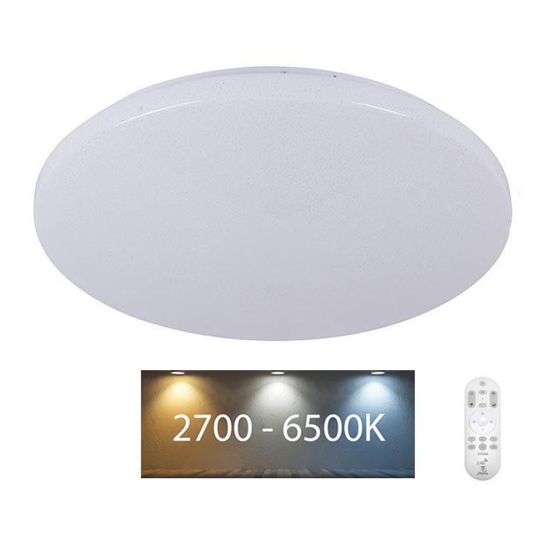 Dimbare LED Plafond Lamp STAR LED/50W/230V 2700-6500K + afstandsbediening