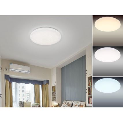 Dimbare LED Plafond Lamp STAR LED/50W/230V 2700-6500K + afstandsbediening