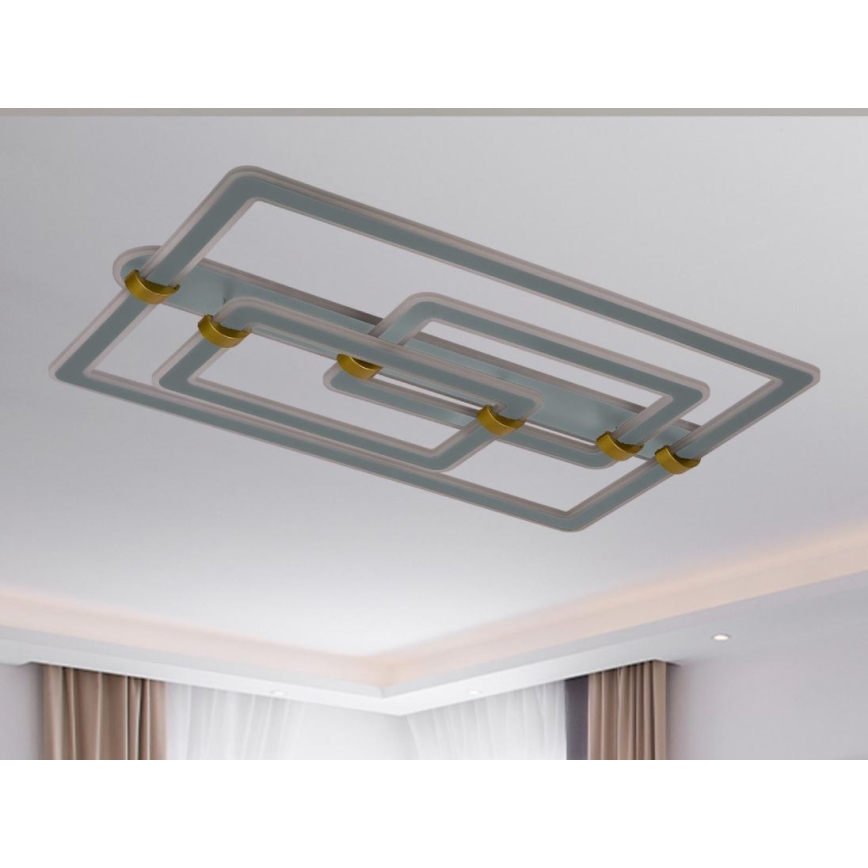 Dimbare LED-plafondlamp 280W, 230V, 3000–6500K – inclusief afstandsbediening