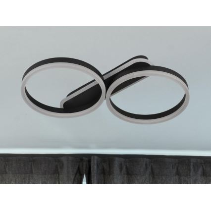 Dimbare LED-plafondlamp 60W/230V 3000-6500K + afstandsbediening