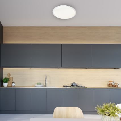 Dimbare LED plafondlamp CRUZ met afstandsbediening LED/66W/230V 3300lm