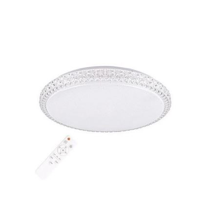 Dimbare LED plafondlamp CRUZ met afstandsbediening LED/66W/230V 3300lm