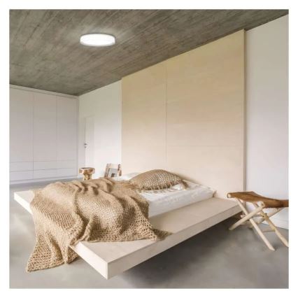 Dimbare LED plafondlamp GoSmart LED/30W/230V diameter 40 cm 2700-6500K Wi-Fi Tuya + afstandsbediening