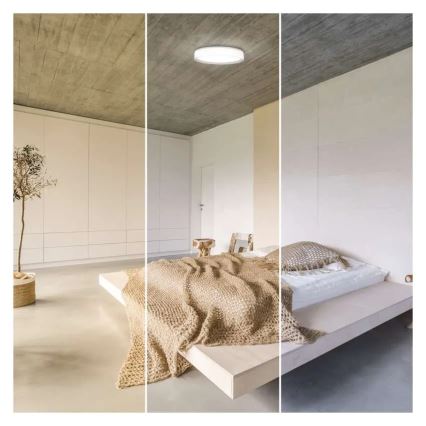 Dimbare LED plafondlamp GoSmart LED/30W/230V diameter 40 cm 2700-6500K Wi-Fi Tuya + afstandsbediening