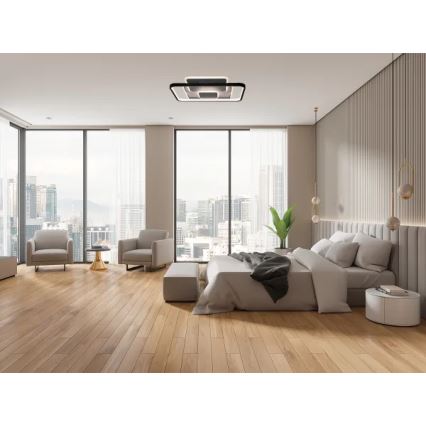 Dimbare LED Plafondlamp LED/110W/230V 3000-6500K wit + afstandsbediening
