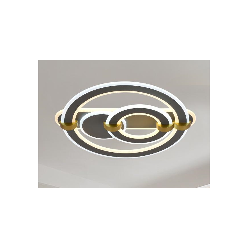 Dimbare LED-plafondlamp LED/120W/230V 3000-6500K + afstandsbediening
