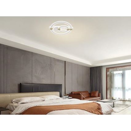 Dimbare LED-plafondlamp LED/120W/230V 3000-6500K + afstandsbediening