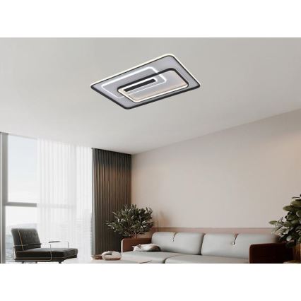 Dimbare LED plafondlamp LED/160W/230V 3000-6500K + afstandsbediening