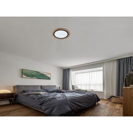Dimbare LED-plafondlamp LED/25W/230V 3000-6500K + afstandsbediening