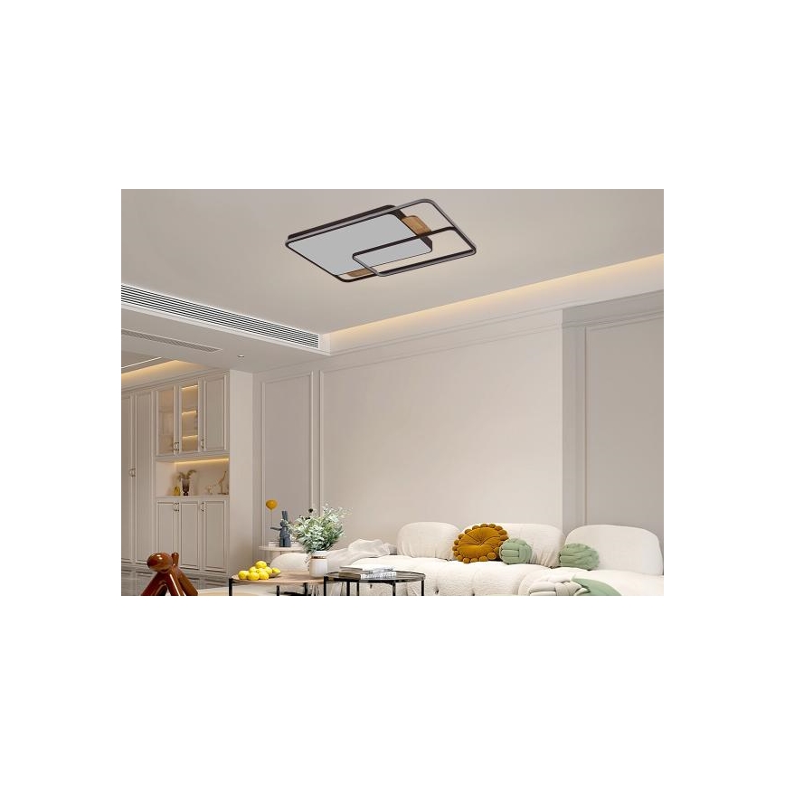 Dimbare LED-plafondlamp LED/280W/230V 3000-6500K + afstandsbediening