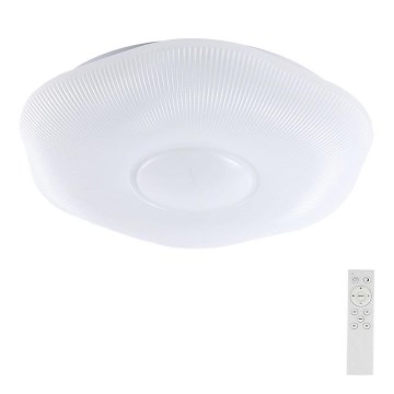 Dimbare LED plafondlamp LED/40W/230V 3000-6500K 40 cm wit + afstandsbediening