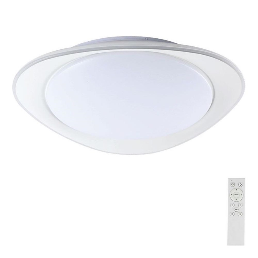 Dimbare LED plafondlamp LED/40W/230V 3000-6500K 45 cm wit + afstandsbediening