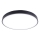 Dimbare LED Plafondlamp LED/40W/230V 3000-6500K diameter 40 cm zwart + afstandsbediening