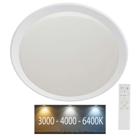 Dimbare LED Plafondlamp LED/40W/230V 3000K/4000K/6500K + afstandsbediening