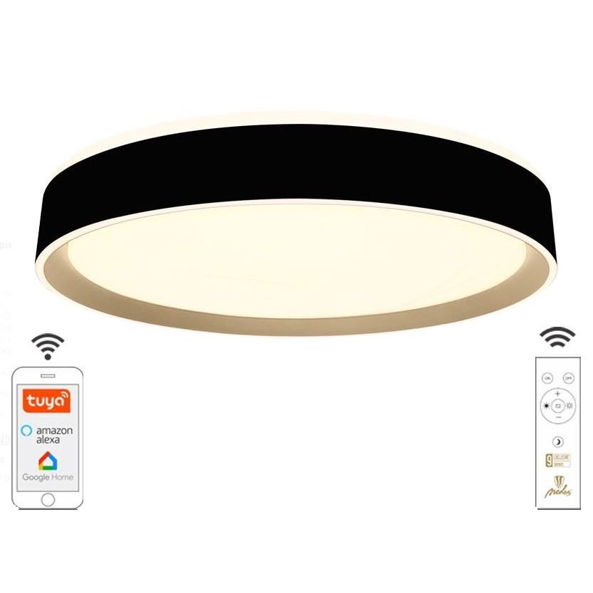 Dimbare LED Plafondlamp LED/48W/230V 2700-6500K Wi-Fi Tuya + AB