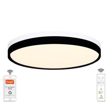 Dimbare LED plafondlamp LED/48W/230V 2700-6500K Wi-Fi Tuya + afstandsbediening