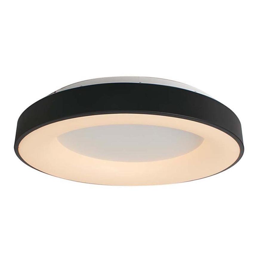 Dimbare LED Plafondlamp LED/49W/230V 3000K diameter 60 cm zwart