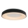 Dimbare LED Plafondlamp LED/49W/230V 3000K diameter 60 cm zwart