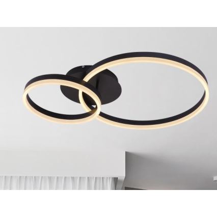 Dimbare LED-plafondlamp LED/55W/230V 3000-6500K + afstandsbediening
