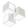 Dimbare LED Plafondlamp LED/60W/230V 3000-6500K + afstandsbediening