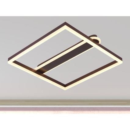 Dimbare LED-plafondlamp LED/60W/230V 3000-6500K + afstandsbediening