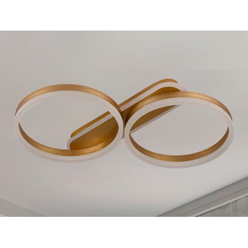 Dimbare LED-plafondlamp LED/60W/230V 3000-6500K + afstandsbediening