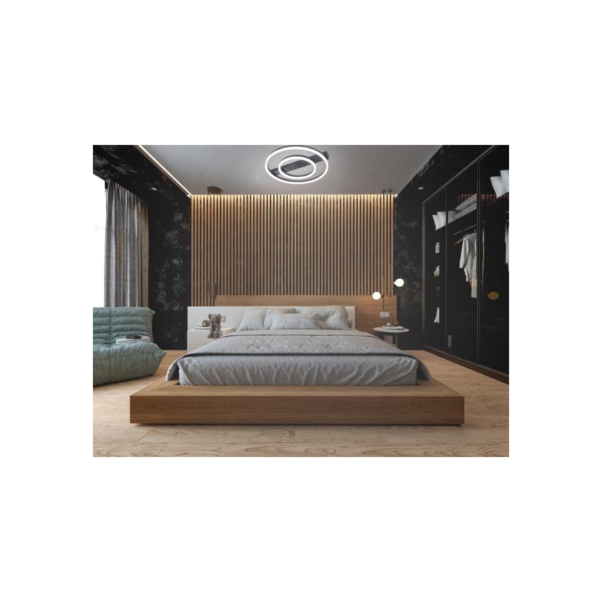 Dimbare LED plafondlamp LED/60W/230V 3000-6500K + afstandsbediening