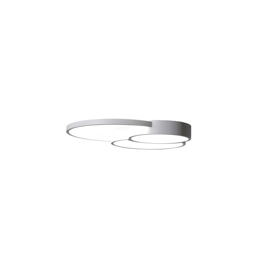 Dimbare LED plafondlamp LED/60W/230V 3000-6500K wit + afstandsbediening