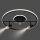 Dimbare LED Plafondlamp LED/60W/230V 3000-6500K zwart + afstandsbediening
