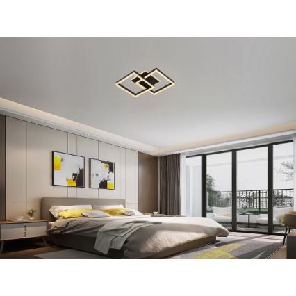 Dimbare LED-plafondlamp LED/80W/230V 3000-6500K + afstandsbediening