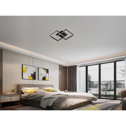 Dimbare LED-plafondlamp LED/80W/230V 3000-6500K + afstandsbediening